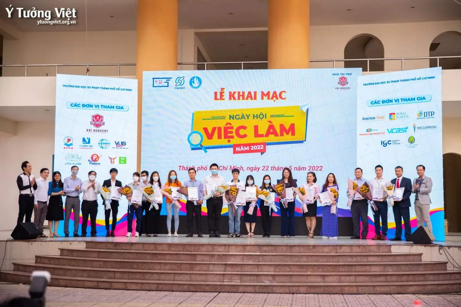 Chủ Nhật Tuyệt Vời Cùng Ngày Hội Việc Làm Hcmue 2022