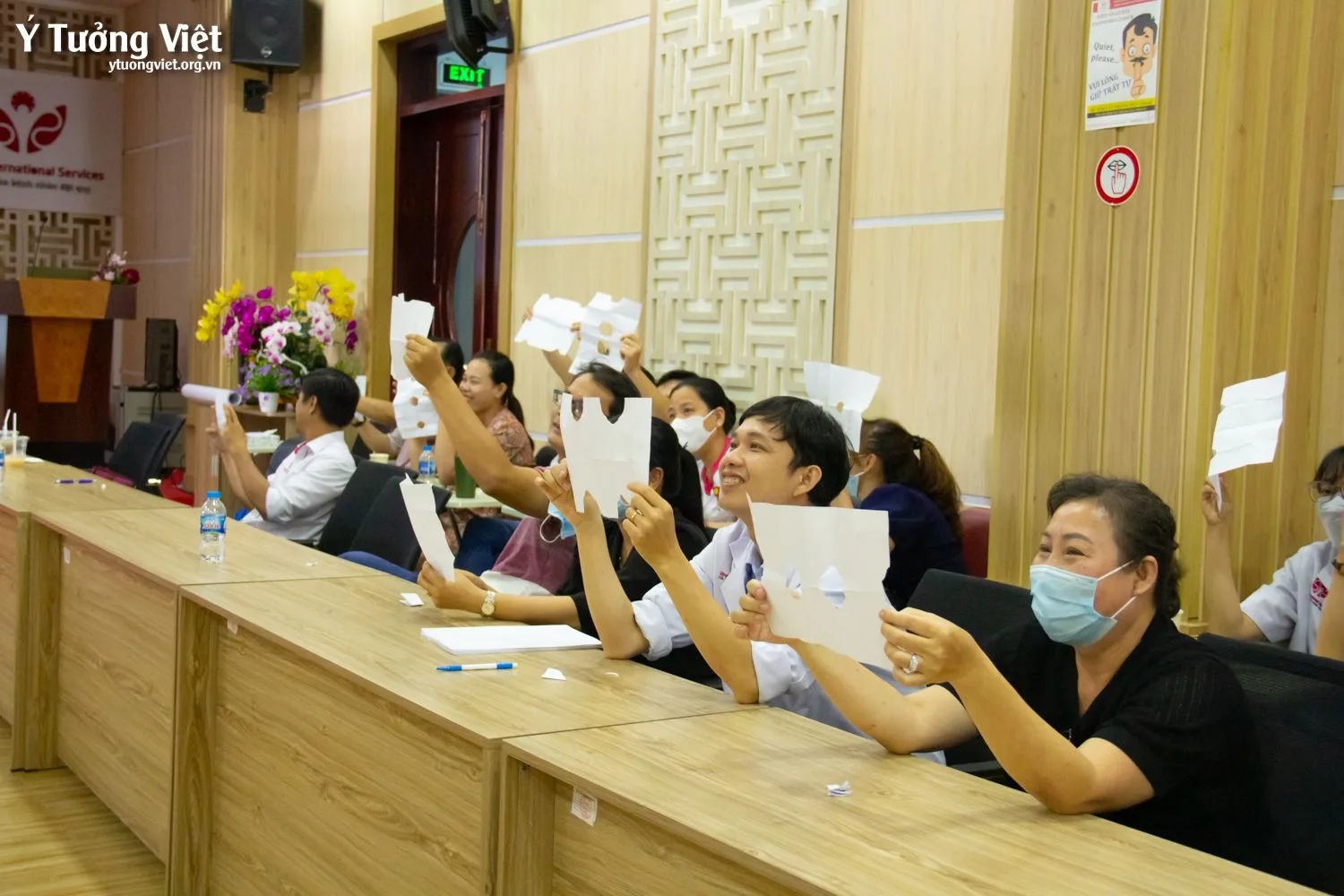 Chương Trình Tập Huấn Nâng Cao Kỹ Năng Giao Tiếp ứng Xử Trong Môi Trường Bệnh Viện Cùng đội Ngũ Cán Bộ Quản Lý Bệnh Viên đa Khoa Quốc Tế Sis Cần Thơ 04