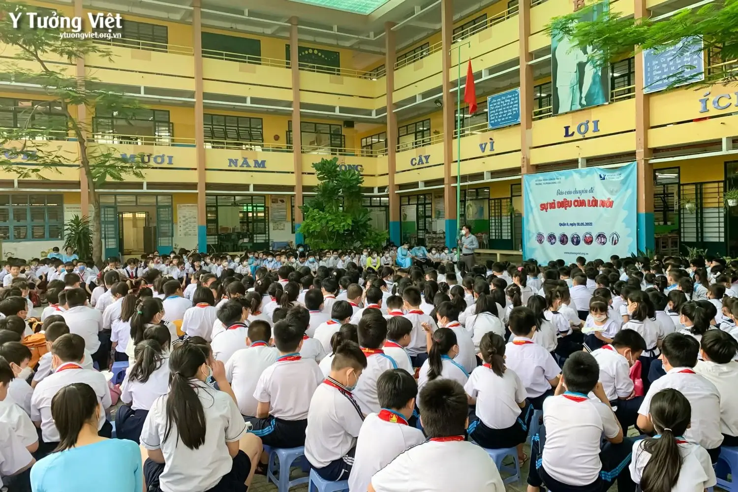 Trường Tiểu Học Phan Đăng Lưu Chuyên đề SỰ KỲ DiỆu CỦa LỜi NÓi Lời Hay Cho đi, ý đẹp Còn Mãi 08