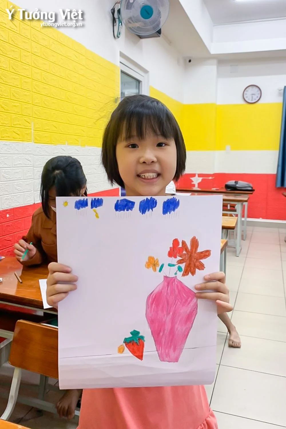 Bán Trú Hè Sôi động, Tụi Mình Học Gì Thỏa Sức Sáng Tạo, Giải Tỏa Cảm Xúc Với Giờ Học Mỹ Thuật 03