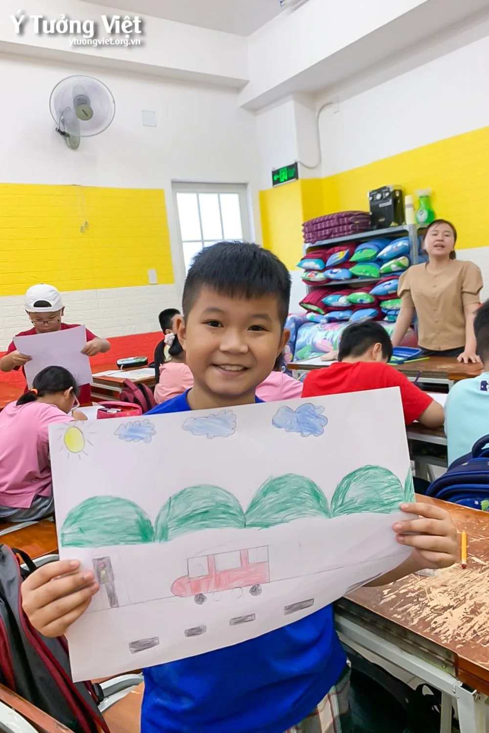 Bán Trú Hè Sôi động, Tụi Mình Học Gì Thỏa Sức Sáng Tạo, Giải Tỏa Cảm Xúc Với Giờ Học Mỹ Thuật 05