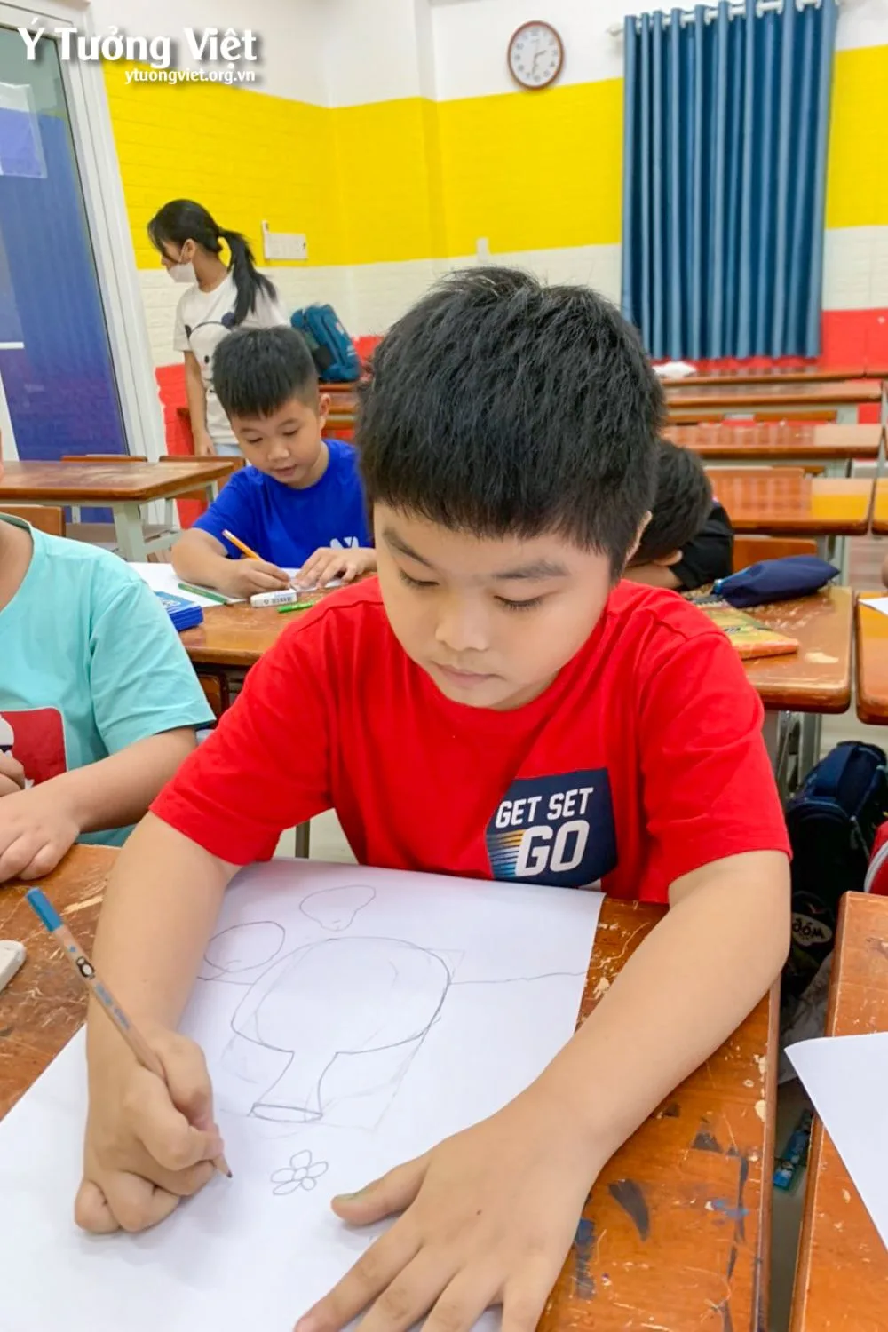 Bán Trú Hè Sôi động, Tụi Mình Học Gì Thỏa Sức Sáng Tạo, Giải Tỏa Cảm Xúc Với Giờ Học Mỹ Thuật 08