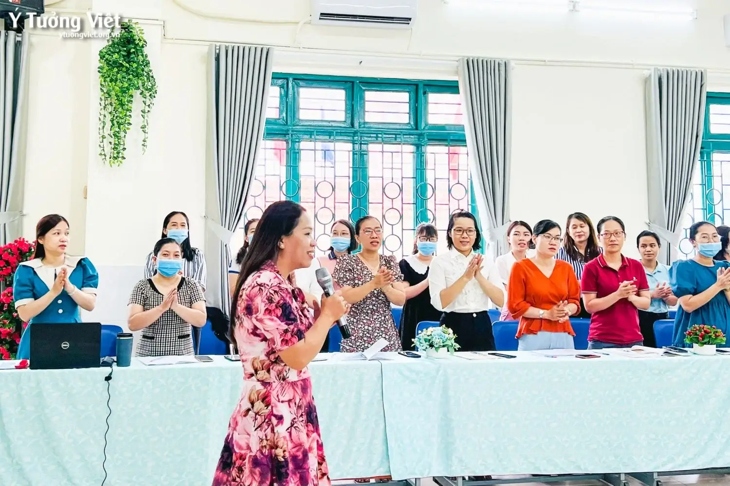 Bắt Nhịp Công Tác Chuẩn Bị Cho Năm Học Mới đầy Hứng Khởi Với Chuyên đề Giao Tiếp Thiện Cảm Trong Nhà Trường Cùng Trường Th Tân Hiệp 02