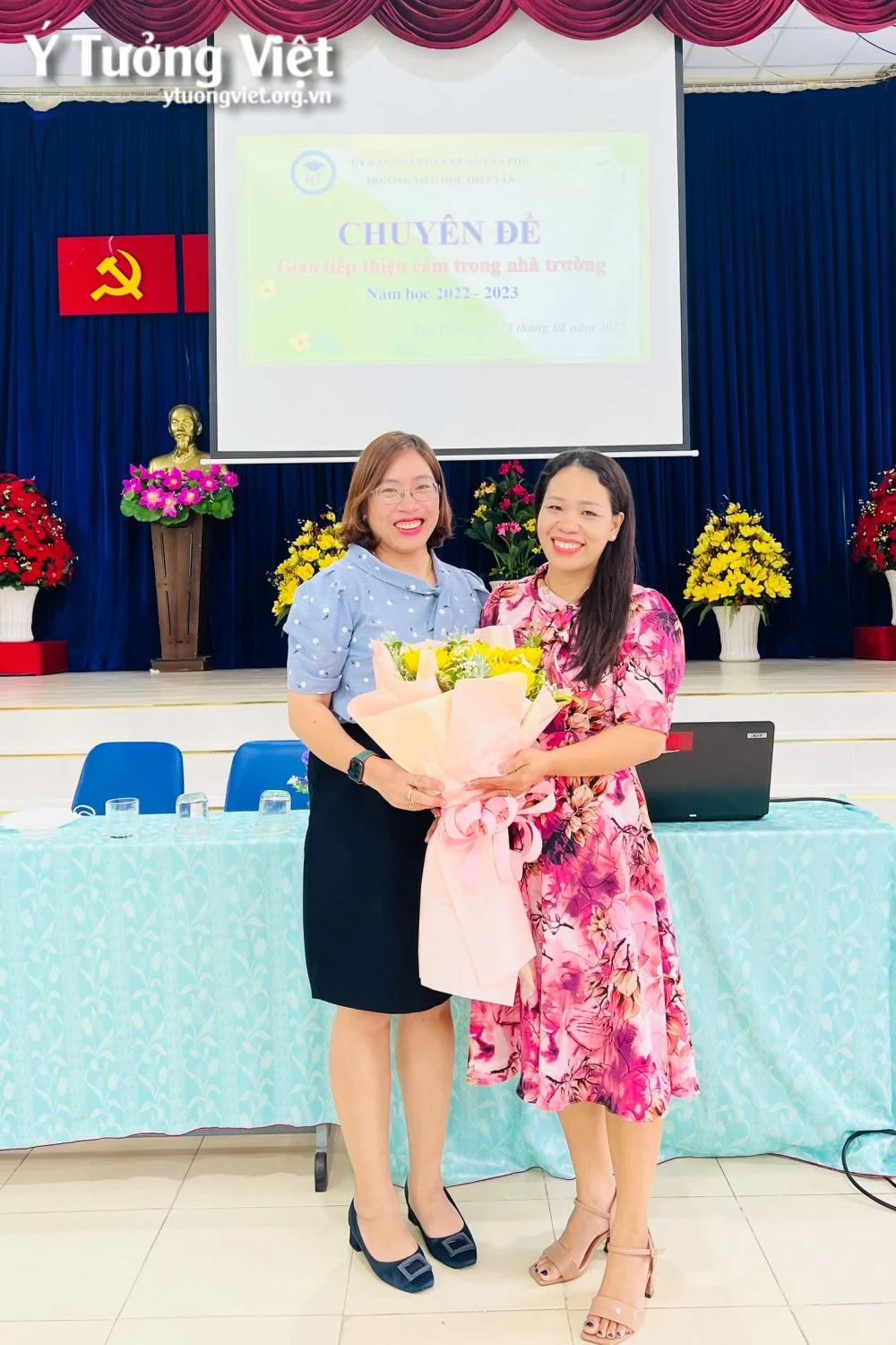Bắt Nhịp Công Tác Chuẩn Bị Cho Năm Học Mới đầy Hứng Khởi Với Chuyên đề Giao Tiếp Thiện Cảm Trong Nhà Trường Cùng Trường Th Tân Hiệp 11