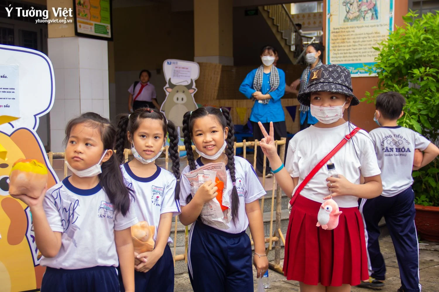 Chuyến Du Hành Miền Kí ức Tuổi Thơ Khám Phá Văn Hóa Dân Gian Của Các Bạn Nhỏ Trường Th Tân Hóa 07