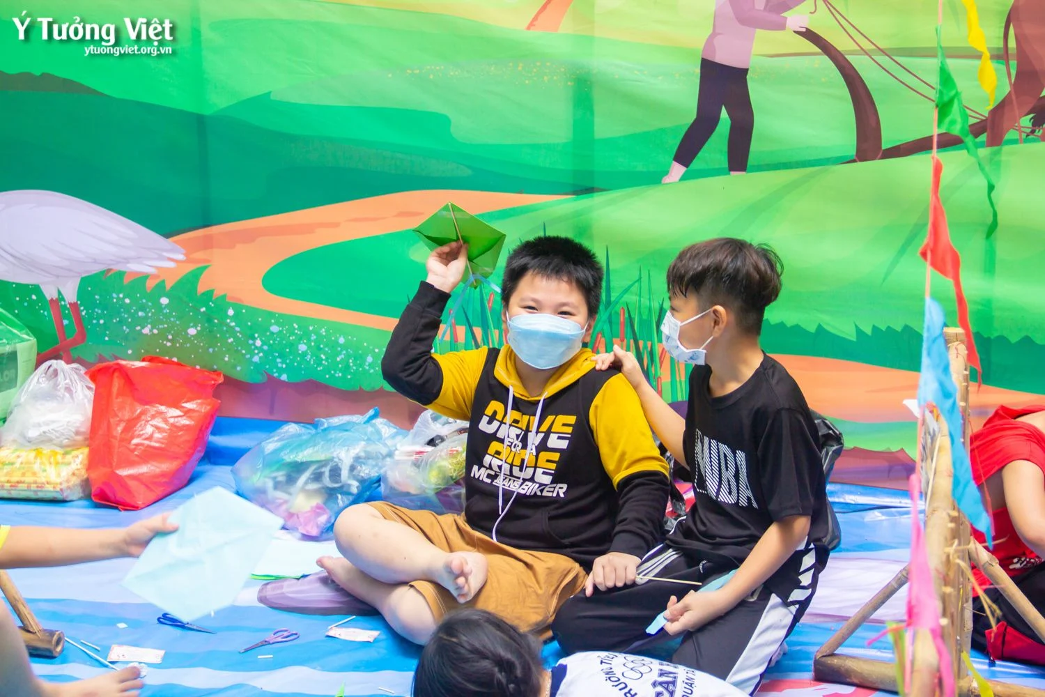 Chuyến Du Hành Miền Kí ức Tuổi Thơ Khám Phá Văn Hóa Dân Gian Của Các Bạn Nhỏ Trường Th Tân Hóa 10