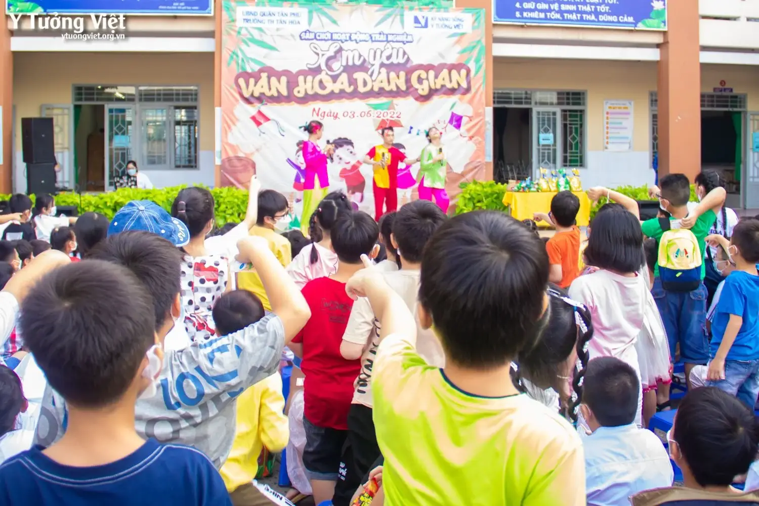Chuyến Du Hành Miền Kí ức Tuổi Thơ Khám Phá Văn Hóa Dân Gian Của Các Bạn Nhỏ Trường Th Tân Hóa 25