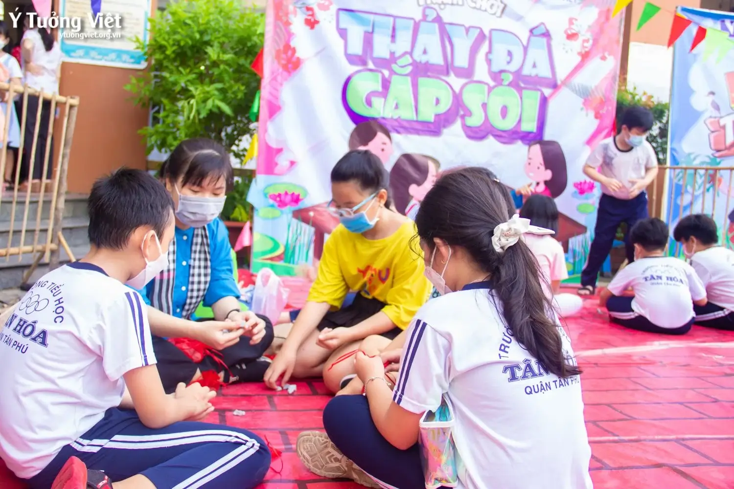 Chuyến Du Hành Miền Kí ức Tuổi Thơ Khám Phá Văn Hóa Dân Gian Của Các Bạn Nhỏ Trường Th Tân Hóa 29