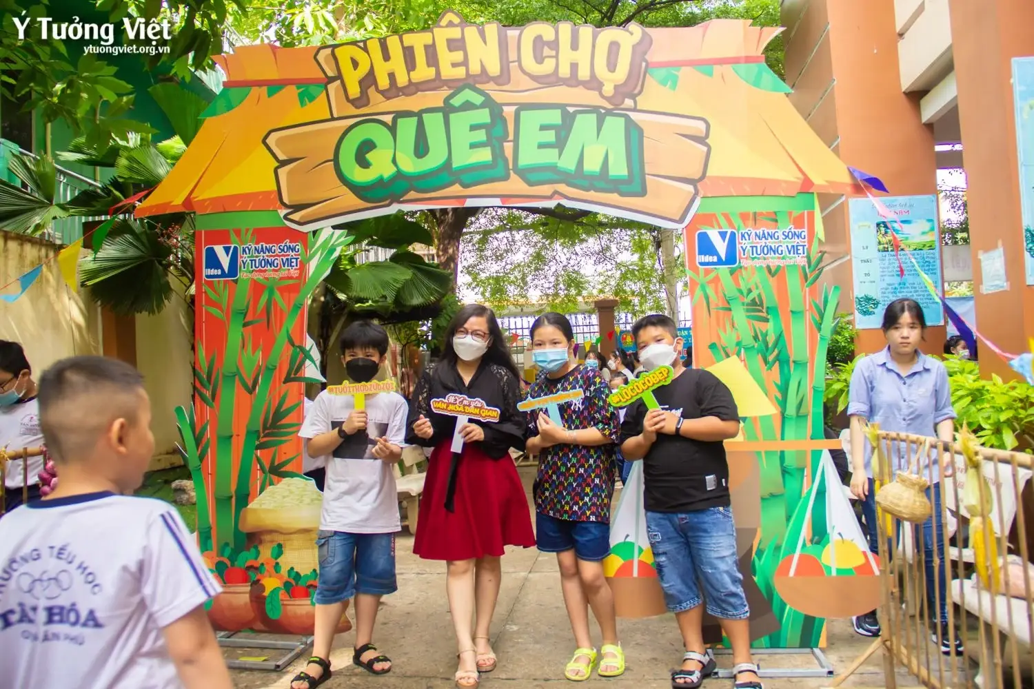 Chuyến Du Hành Miền Kí ức Tuổi Thơ Khám Phá Văn Hóa Dân Gian Của Các Bạn Nhỏ Trường Th Tân Hóa 30