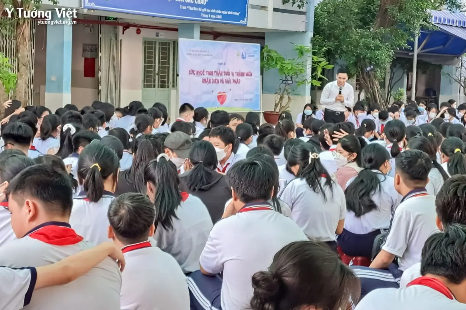Đồng Hành Cùng Trường Thcs Nguyễn Huệ Và Thcs Bình An Trong Chuyên đề Sức Khỏe Tinh Thần Nhận Diện Và Giải Pháp 03