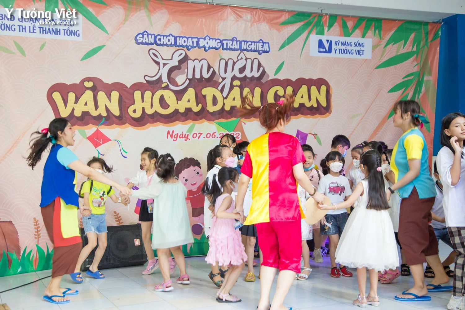Ghi Dấu Hành Trình Khám Phá Văn Hóa Dân Gian Cùng Các Bạn Nhỏ Trường Th Lê Thánh Tông 15