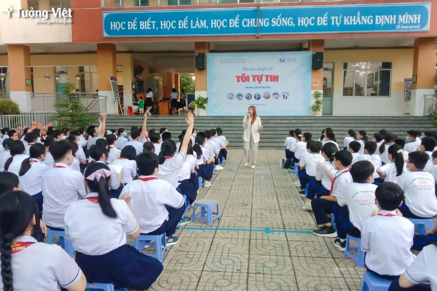 Khám Phá Bí Mật đằng Sau Sự Tự Tin Cùng Các Bạn Học Sinh Thcs Tôn Thất Tùng 06