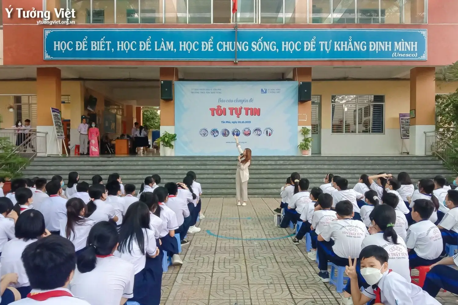 Khám Phá Bí Mật đằng Sau Sự Tự Tin Cùng Các Bạn Học Sinh Thcs Tôn Thất Tùng 08