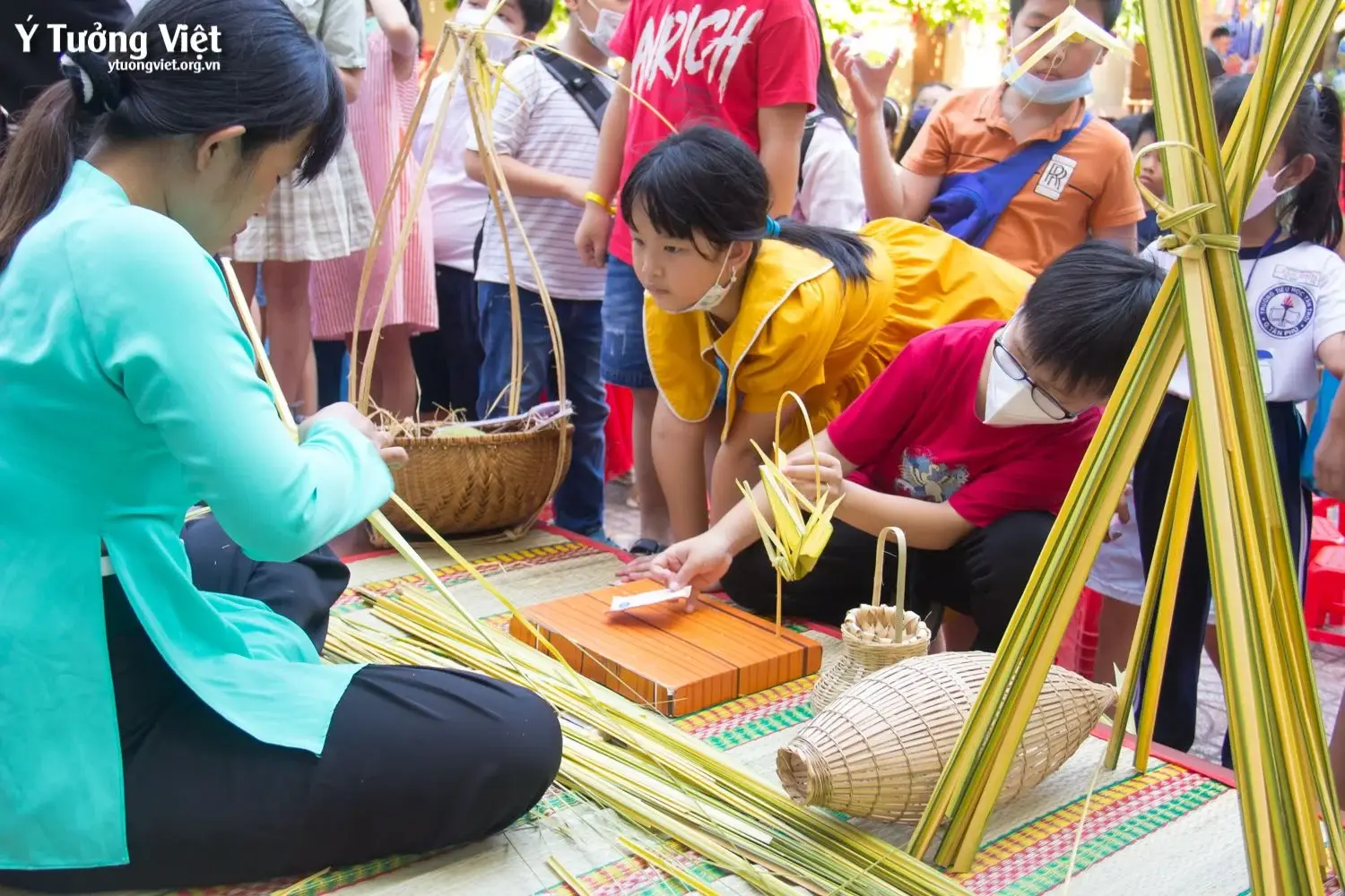 Mang Màu Sắc Văn Hóa Dân Gian đến Cùng Các Bạn Nhỏ Trường Th Tân Thới 02