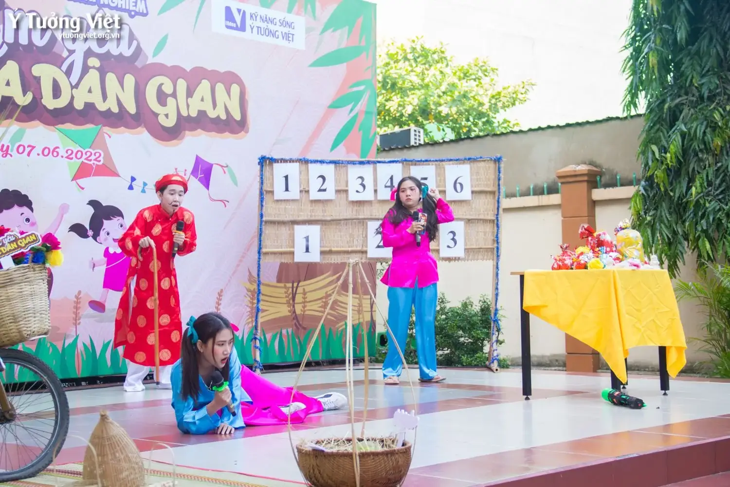 Mang Màu Sắc Văn Hóa Dân Gian đến Cùng Các Bạn Nhỏ Trường Th Tân Thới 08