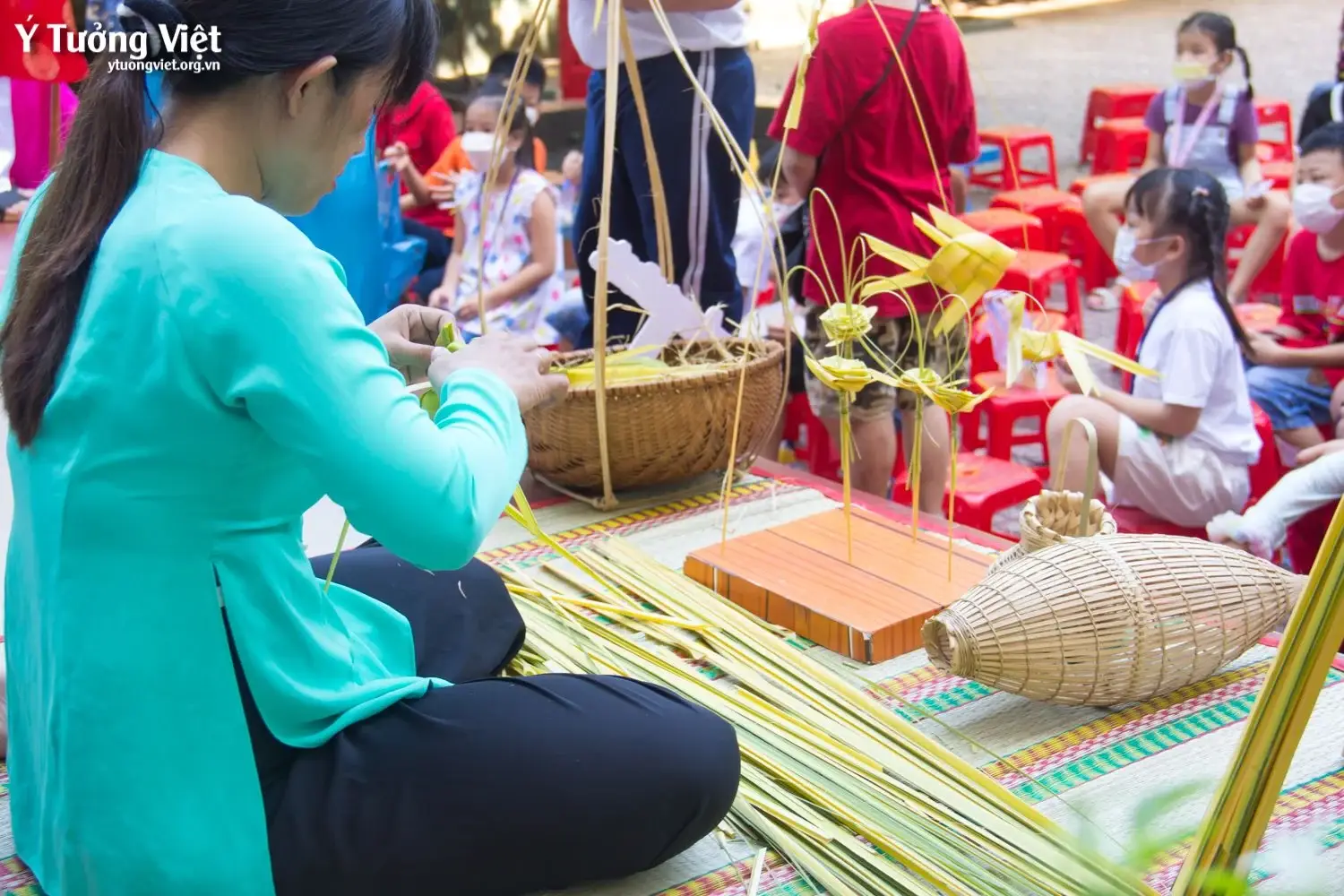 Mang Màu Sắc Văn Hóa Dân Gian đến Cùng Các Bạn Nhỏ Trường Th Tân Thới 16