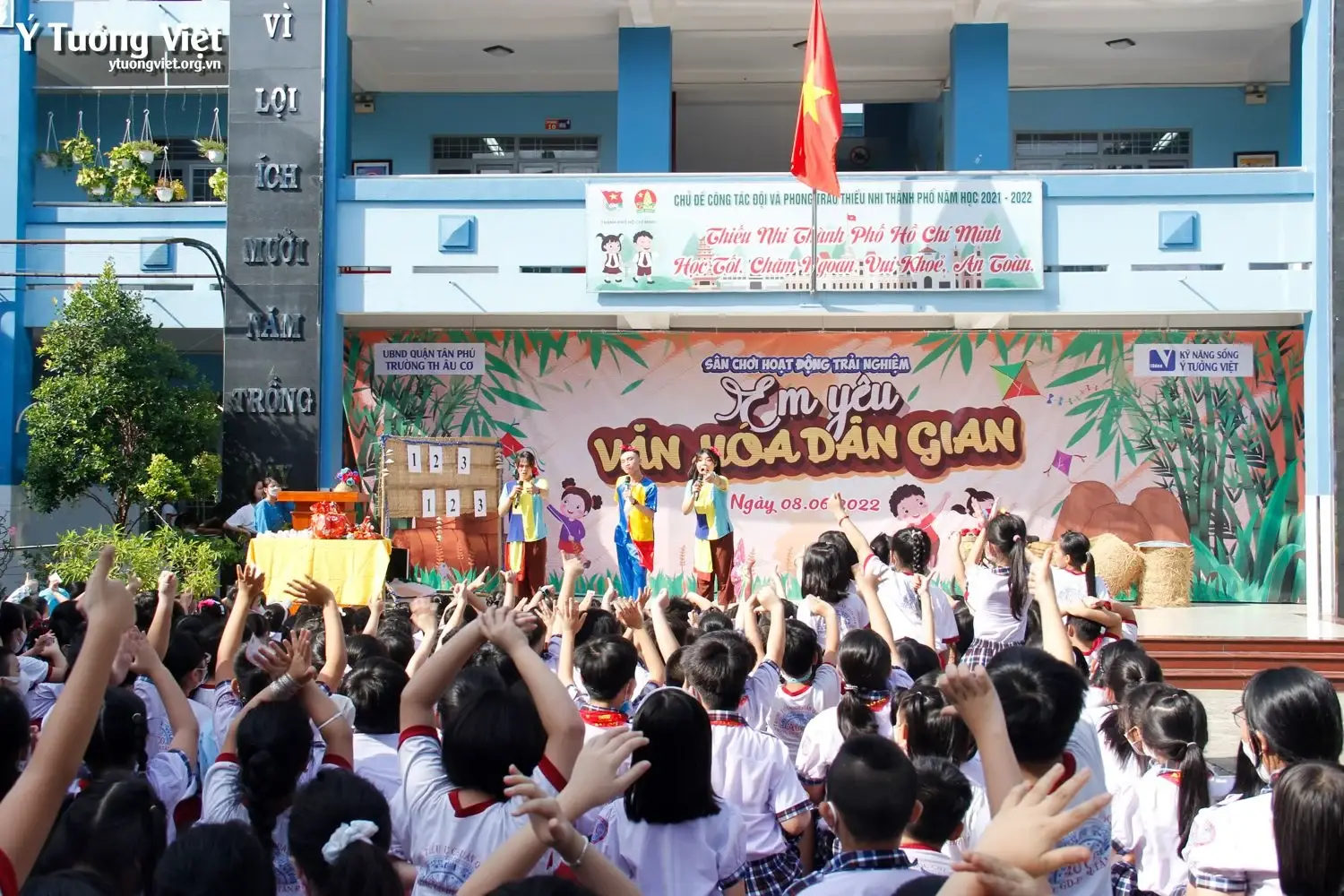 Nối Dài Hành Trình Khám Phá Văn Hóa Dân Gian Cùng Các Bạn Nhỏ Trường Th Âu Cơ 09