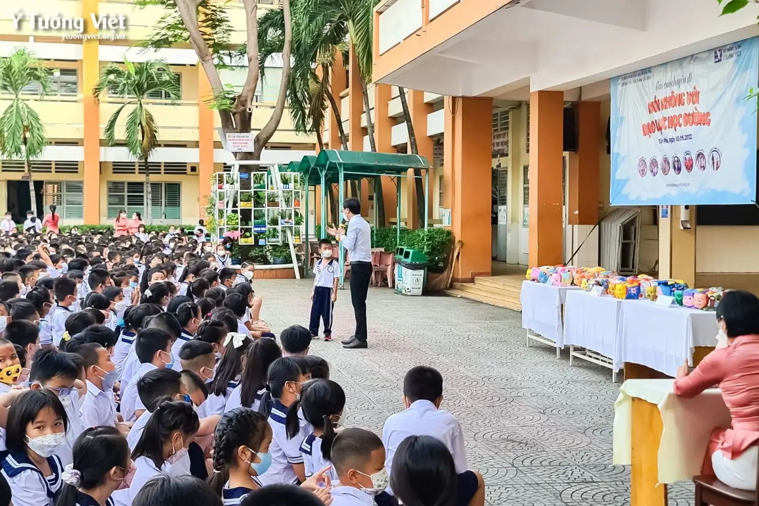 Nói Không Với Bạo Lực Học đường Chung Tay Xây Dựng Môi Trường Học đường An Toàn Cùng Trường Th Phan Chu Trinh 04