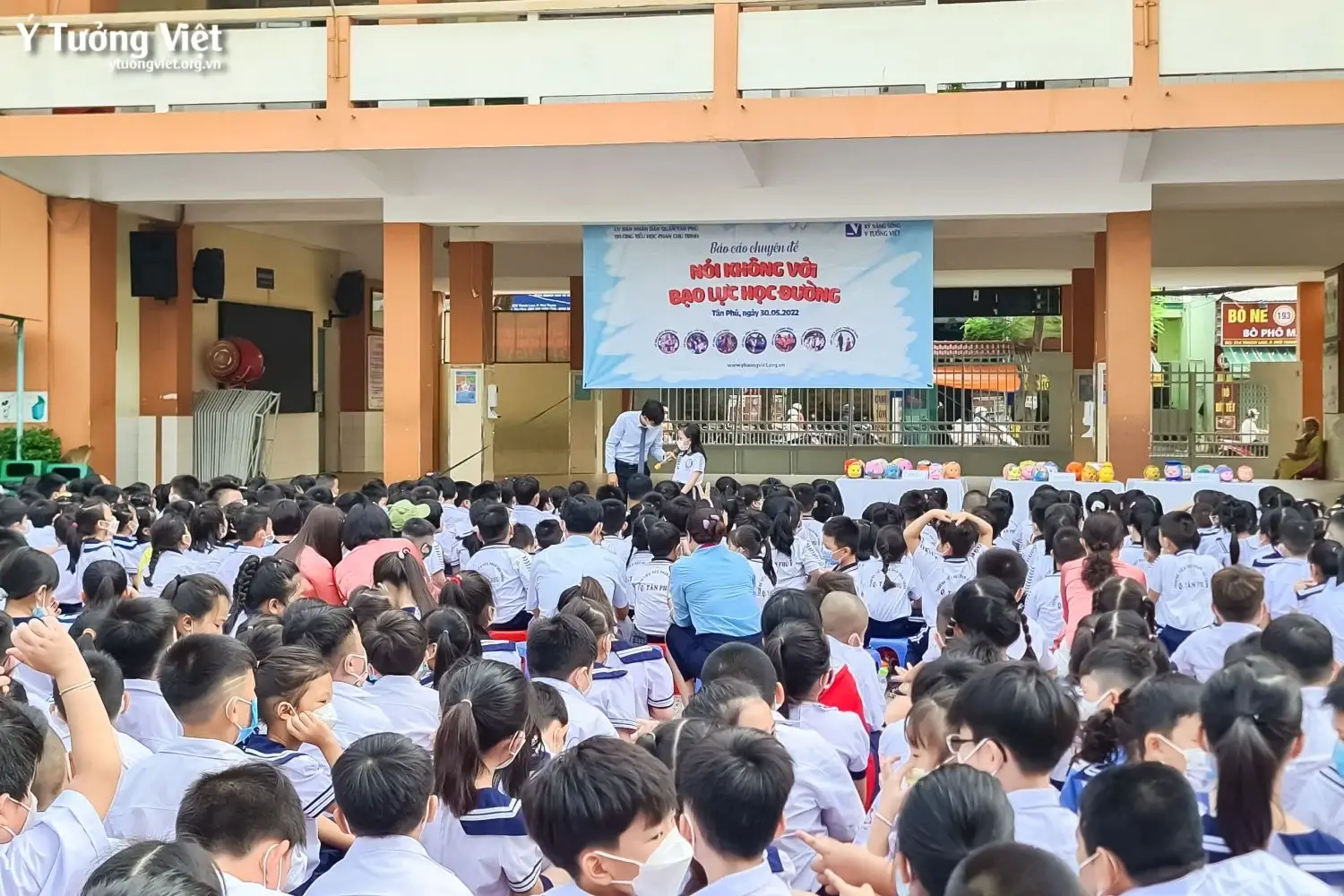 Nói Không Với Bạo Lực Học đường Chung Tay Xây Dựng Môi Trường Học đường An Toàn Cùng Trường Th Phan Chu Trinh 06