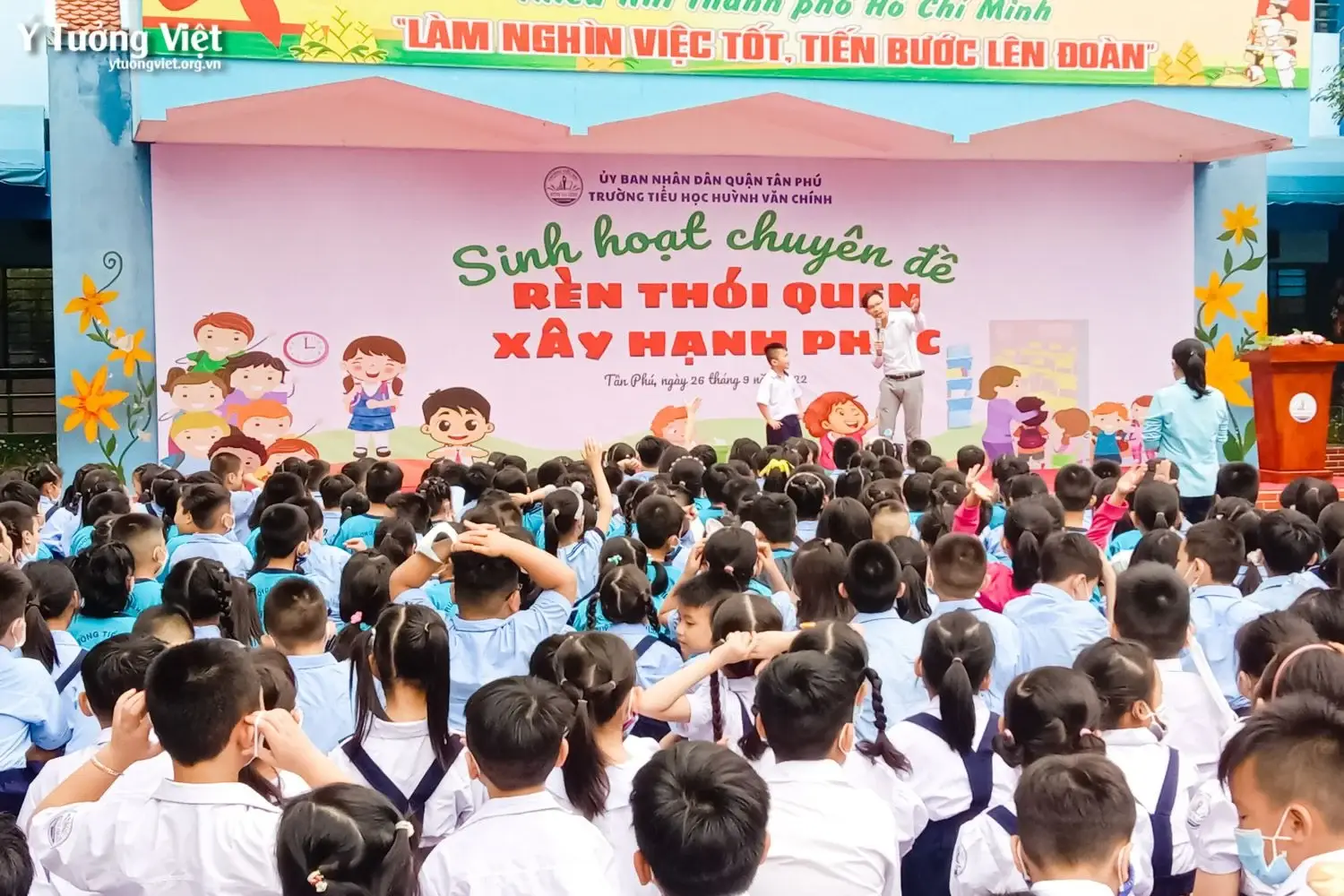 Rèn Thói Quen Xây Hạnh Phúc Cùng Trường Th Huỳnh Văn Chính 02 2