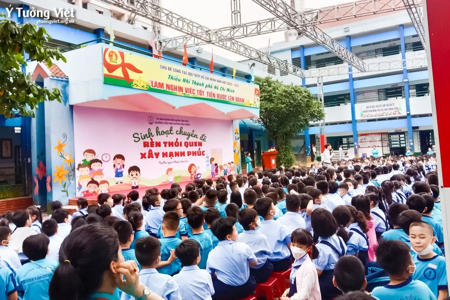 Rèn Thói Quen Xây Hạnh Phúc Cùng Trường Th Huỳnh Văn Chính 04 2
