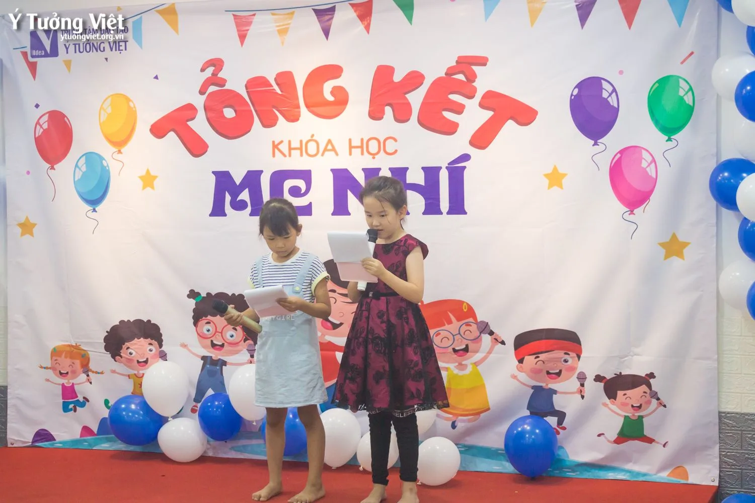Tổng Kết Cuối Khóa Mc Nhí Con Tỏa Sáng Trên Sân Khấu Của Riêng Mình 03