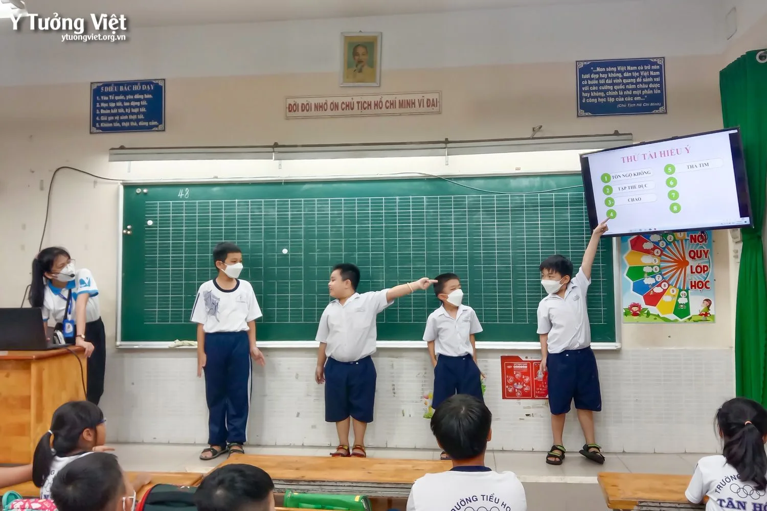 Clb Khoa HỌc SÁng TẠo ở Trường Th Tân Hóa 04
