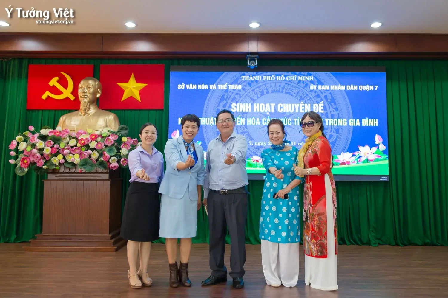 Chuyên đề Nghệ Thuật Chuyển Hoá Cảm Xúc Tích Cực Trong Gia đình Sở Văn Hoá Thể Thao & Ubnd Quận 7 01