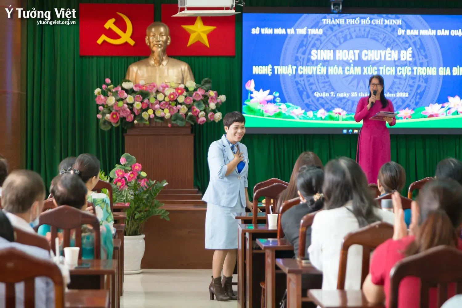 Chuyên đề Nghệ Thuật Chuyển Hoá Cảm Xúc Tích Cực Trong Gia đình Sở Văn Hoá Thể Thao & Ubnd Quận 7 02