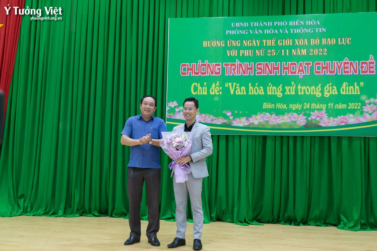 Hưởng ứng Ngày Thế Giới Xoá Bỏ Bạo Lực đối Với Phụ Nữ 25.11, đồng Hành Cùng Phòng Văn Hoá Và Thông Tin Ubnd Thành Phố Biên Hoà Trong Chuyên đề Văn Hoá ứng Xử Trong Gia đình 13