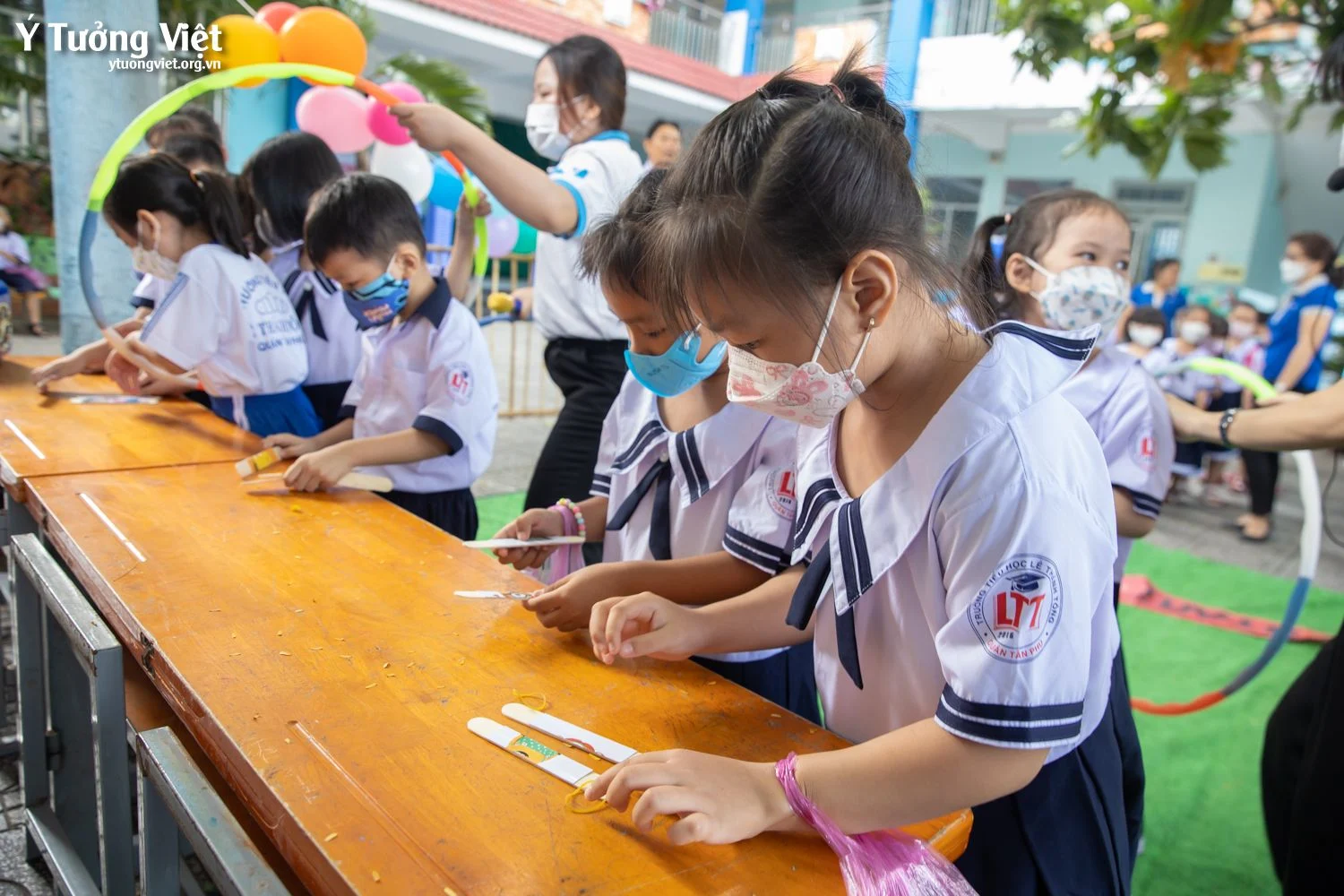 Ngày Hội Dành Cho Học Sinh Lớp Một Trường Mới Bạn Mới Hết Mình Cùng Các Bạn Nhỏ Lớp Một Trường Th Lê Thánh Tông 13