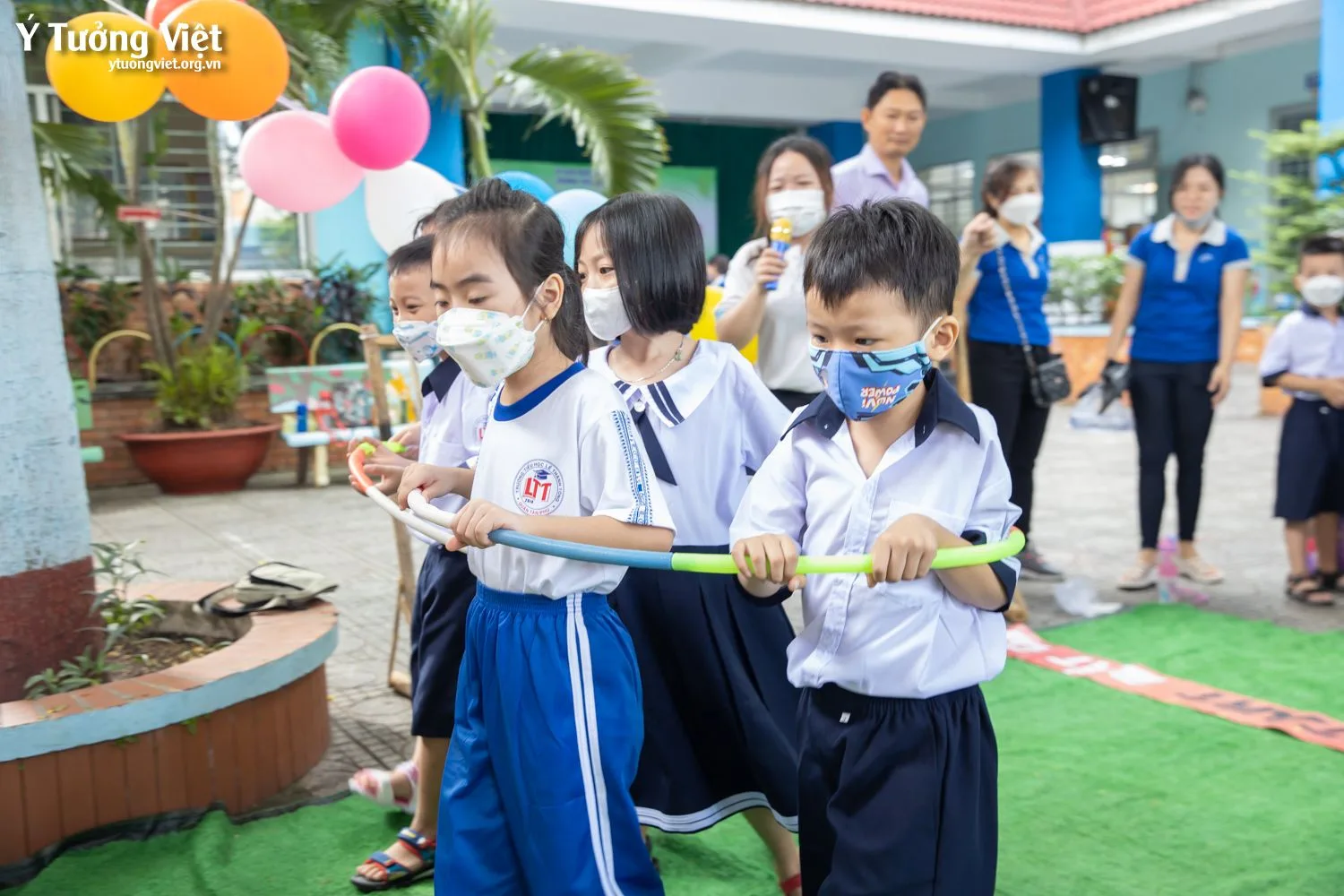 Ngày Hội Dành Cho Học Sinh Lớp Một Trường Mới Bạn Mới Hết Mình Cùng Các Bạn Nhỏ Lớp Một Trường Th Lê Thánh Tông 14