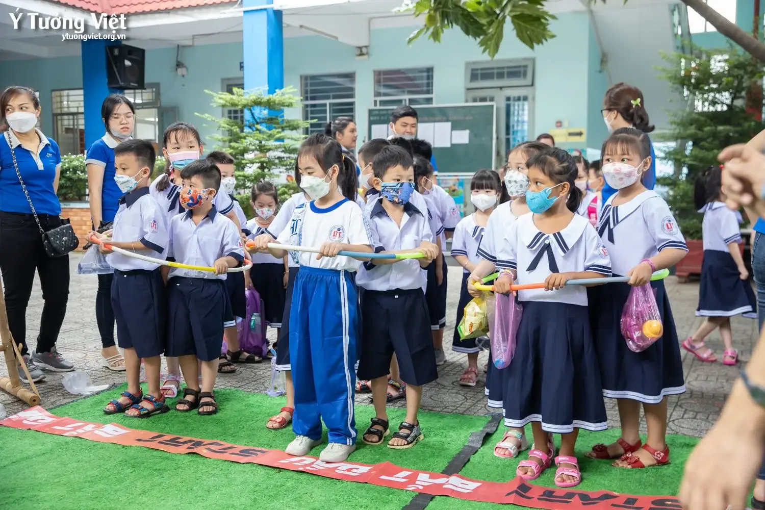 Ngày Hội Dành Cho Học Sinh Lớp Một Trường Mới Bạn Mới Hết Mình Cùng Các Bạn Nhỏ Lớp Một Trường Th Lê Thánh Tông 15