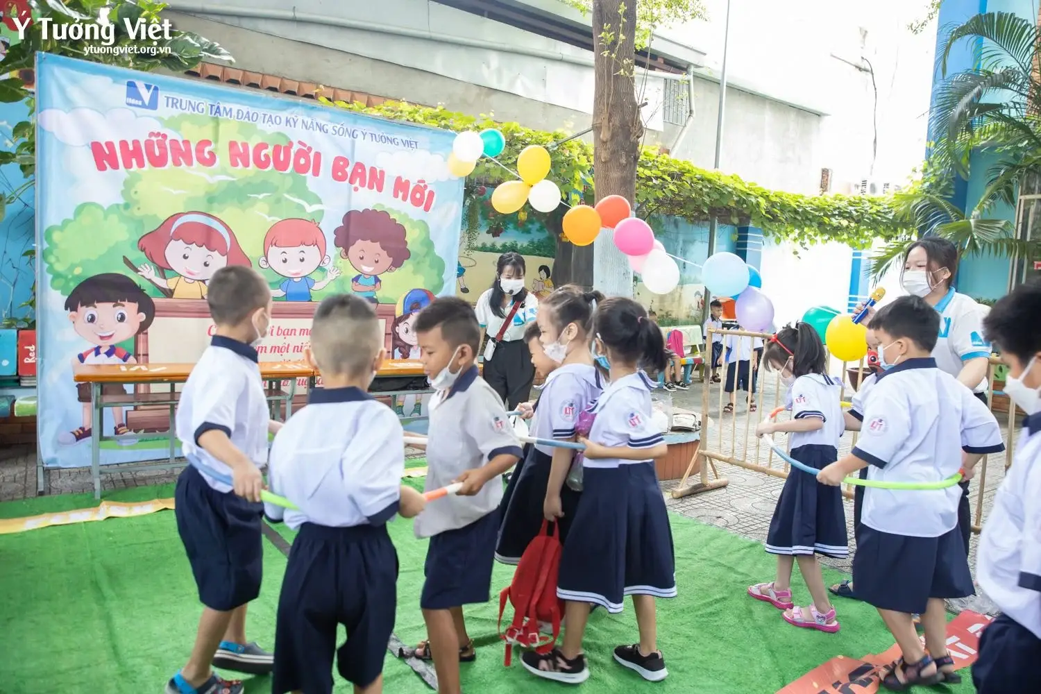 Ngày Hội Dành Cho Học Sinh Lớp Một Trường Mới Bạn Mới Hết Mình Cùng Các Bạn Nhỏ Lớp Một Trường Th Lê Thánh Tông 16