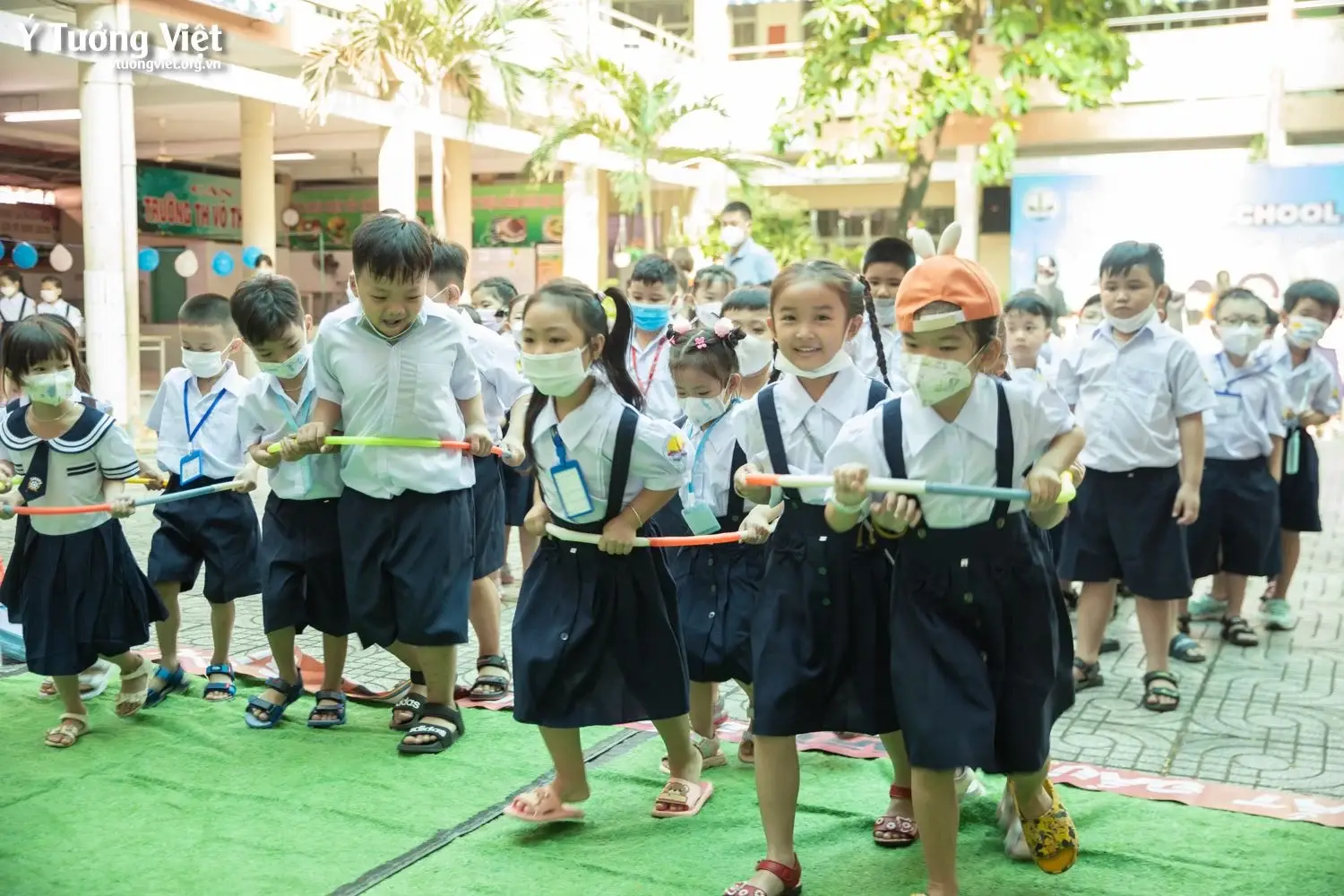 Ngày Hội Dành Cho Học Sinh Vào Lớp Một Trường Mới Bạn Mới Những Hình ảnh Thật đẹp ở Trường Th Trần Văn Ơn Và Th Võ Thị Sáu 02