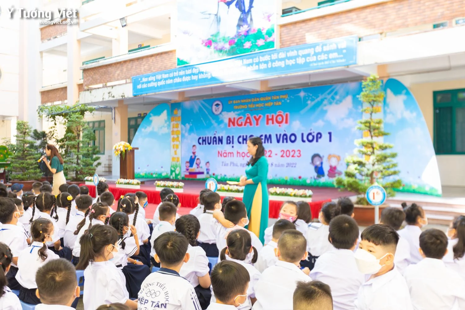 Những Khoảnh Khắc đáng Yêu Cùng Trường Mới Bạn Mới Của Các Bạn Nhỏ Lớp Một Trường Th Trần Quốc Tuấn, Th Tân Hương Và Th Hiệp Tân 05