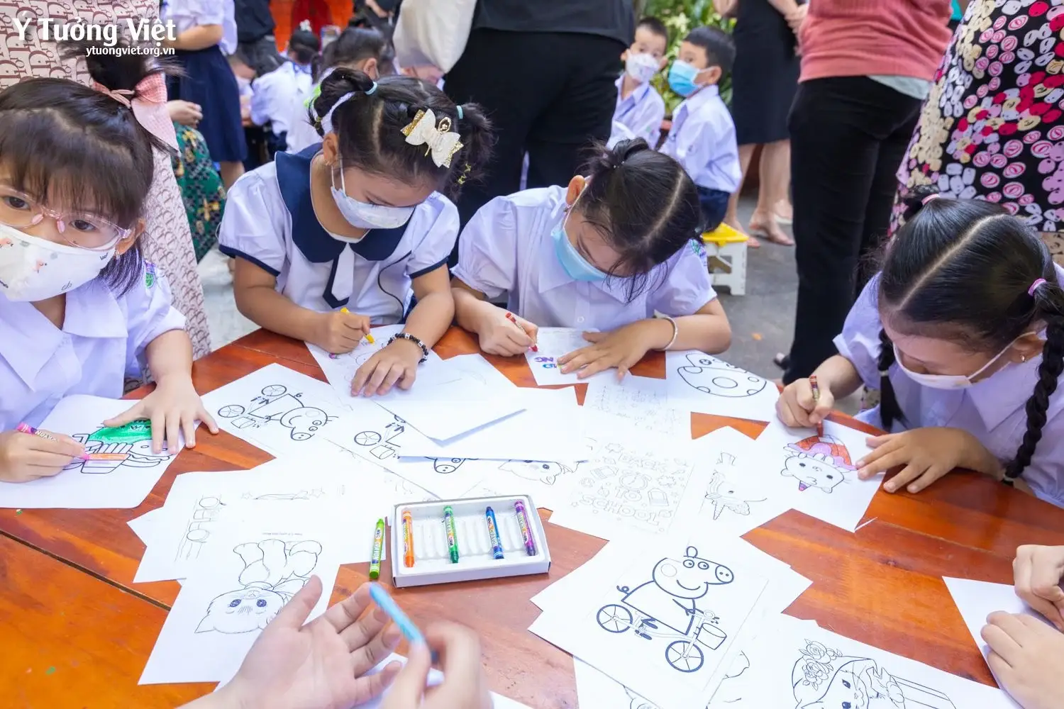 Những Khoảnh Khắc đáng Yêu Cùng Trường Mới Bạn Mới Của Các Bạn Nhỏ Lớp Một Trường Th Trần Quốc Tuấn, Th Tân Hương Và Th Hiệp Tân 22