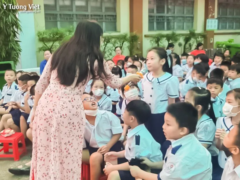 Cùng Các Bạn Nhỏ Trường Th Lê Văn Tám Khám Phá Bí Quyết Kiềm Chế Bản Thân Vượt Qua Cơn Giận 02