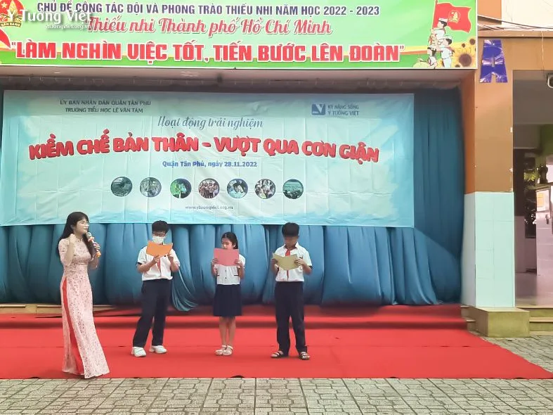 Cùng Các Bạn Nhỏ Trường Th Lê Văn Tám Khám Phá Bí Quyết Kiềm Chế Bản Thân Vượt Qua Cơn Giận 06