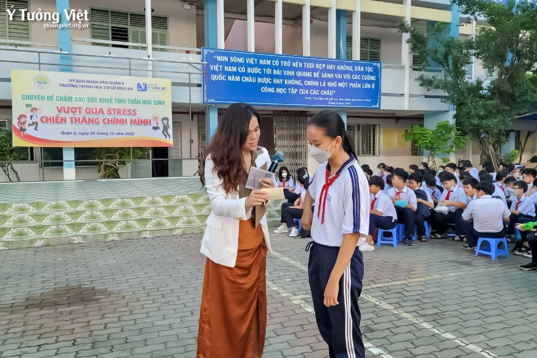 Khám Phá Bí Quyết Vượt Qua Stress Chiến Thắng Chính Mình Cùng Các Bạn Học Sinh Thcs Bình An 04