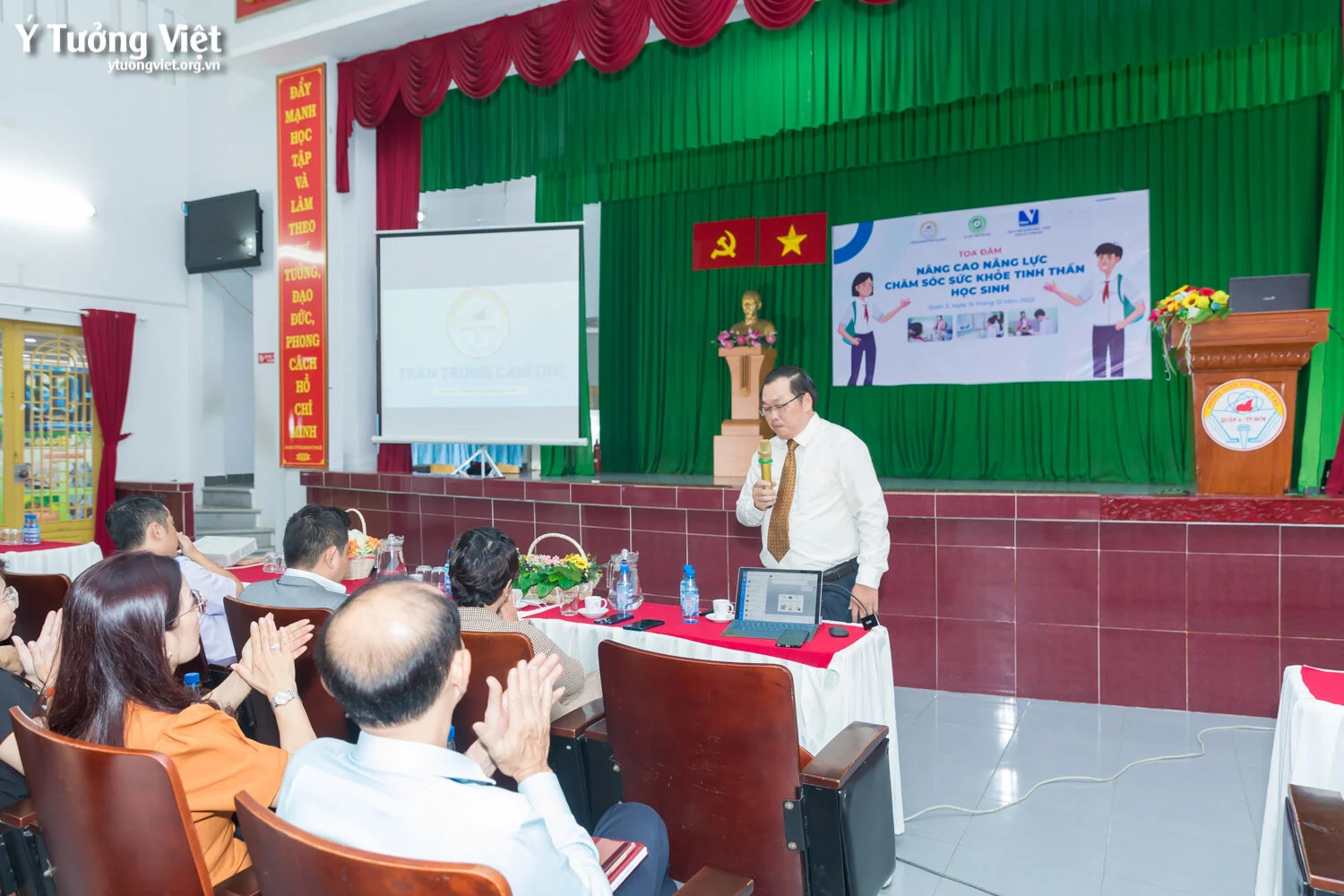 Khép Lại Tọa đàm Nâng Cao Năng Lực Chăm Sóc Sức Khỏe Tinh Thần Học Sinh Với Những Hình ảnh Thật đẹp Và đáng Nhớ 16