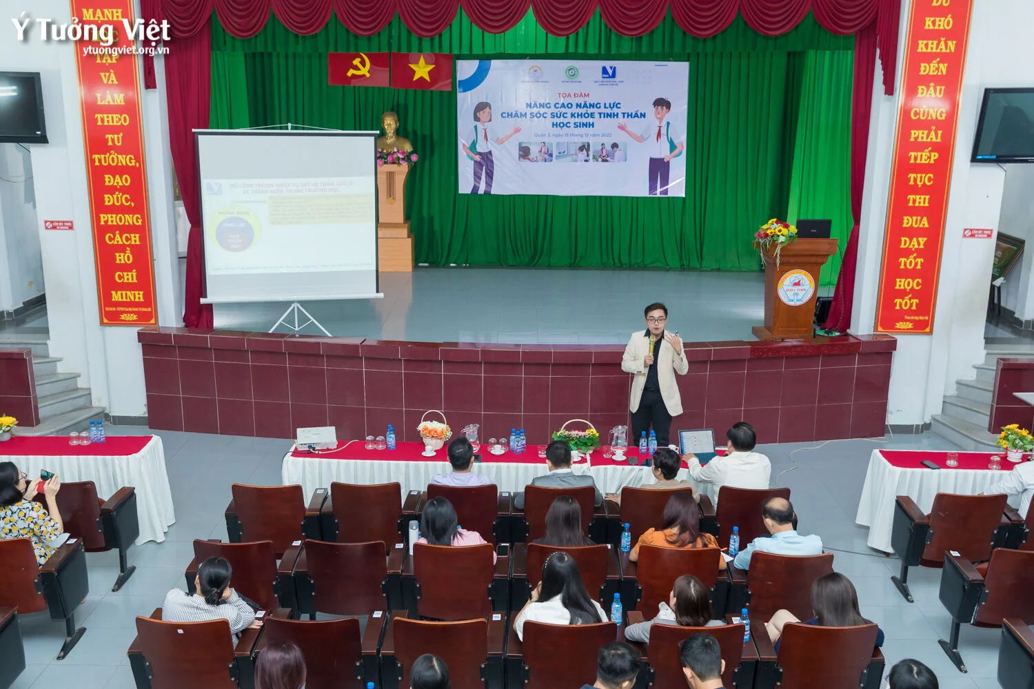 Khép Lại Tọa đàm Nâng Cao Năng Lực Chăm Sóc Sức Khỏe Tinh Thần Học Sinh Với Những Hình ảnh Thật đẹp Và đáng Nhớ 19