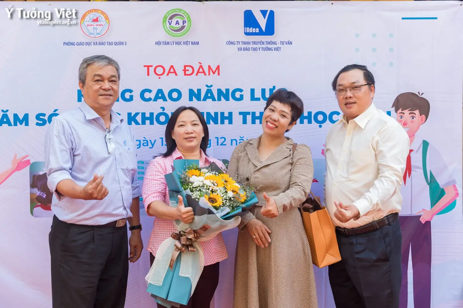 Khép Lại Tọa đàm Nâng Cao Năng Lực Chăm Sóc Sức Khỏe Tinh Thần Học Sinh Với Những Hình ảnh Thật đẹp Và đáng Nhớ 28