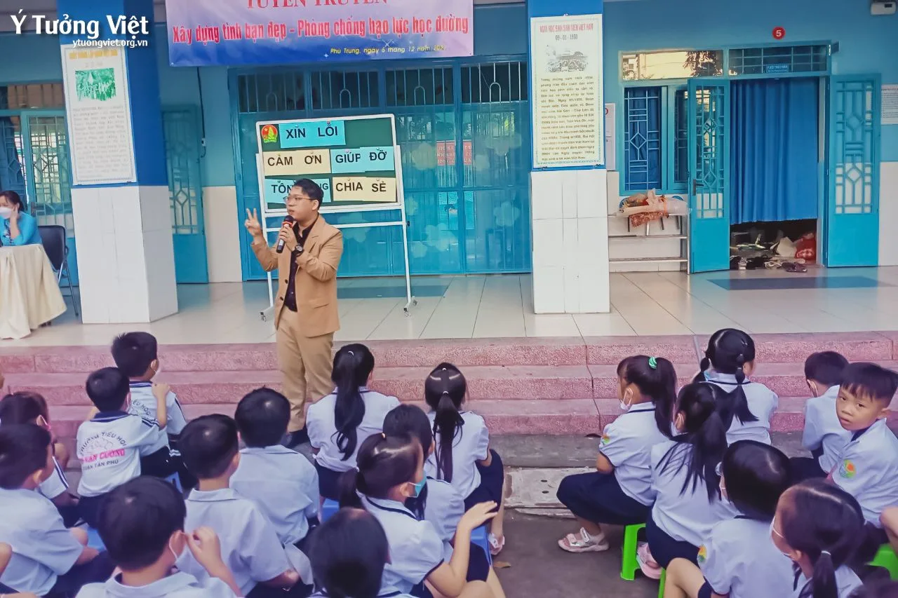 Xây Dựng Tình Bạn đẹp Nói Không Với Bạo Lực Học đường Cùng Các Bạn Học Sinh Trường Th Hồ Văn Cường 03