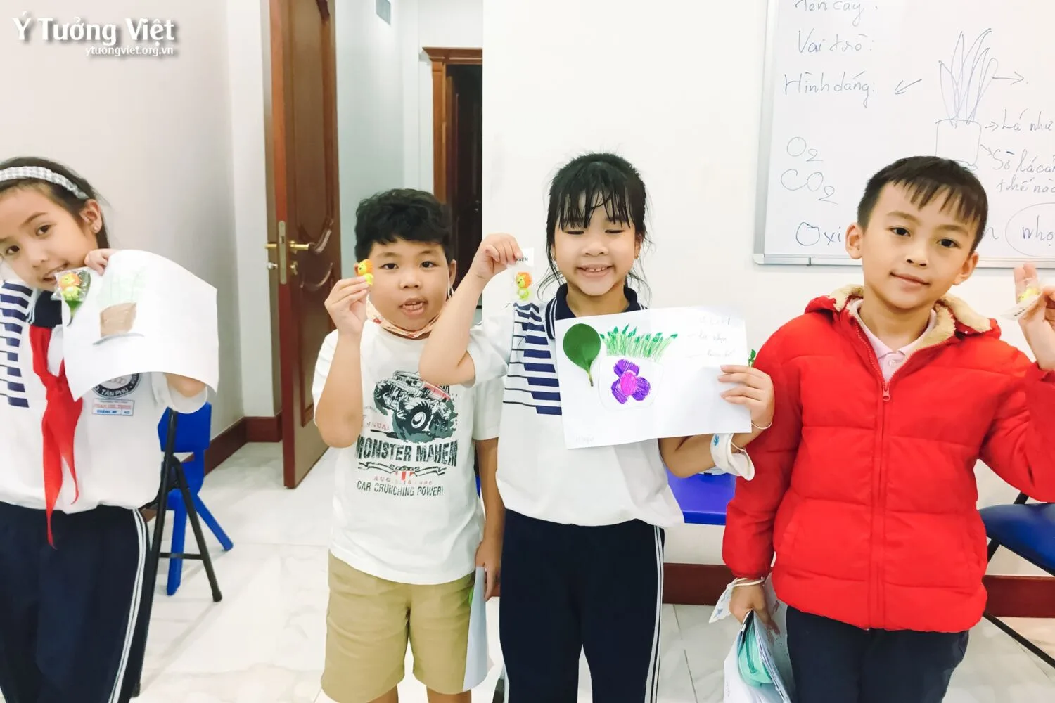 Ươm Mầm Trí Thông Minh Thiên Nhiên Khám Phá Tự Nhiên Qua Góc Nhìn Của Các Bạn Nhỏ ở Lớp Khoa Học Sáng Tạo Nhà Ý Tưởng Việt 08