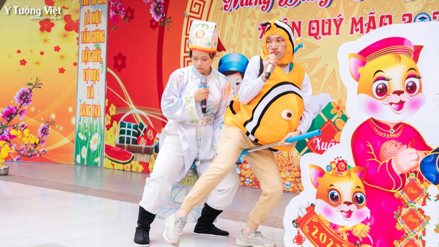 Cùng Chuỗi Kịch Tuổi Thơ Tết Xửa Tết Xưa Mang Những Hương Sắc Ngày Tết đến Cùng Các Bạn Nhỏ Th Phan Chu Trinh Và Th Hiệp Tân 02