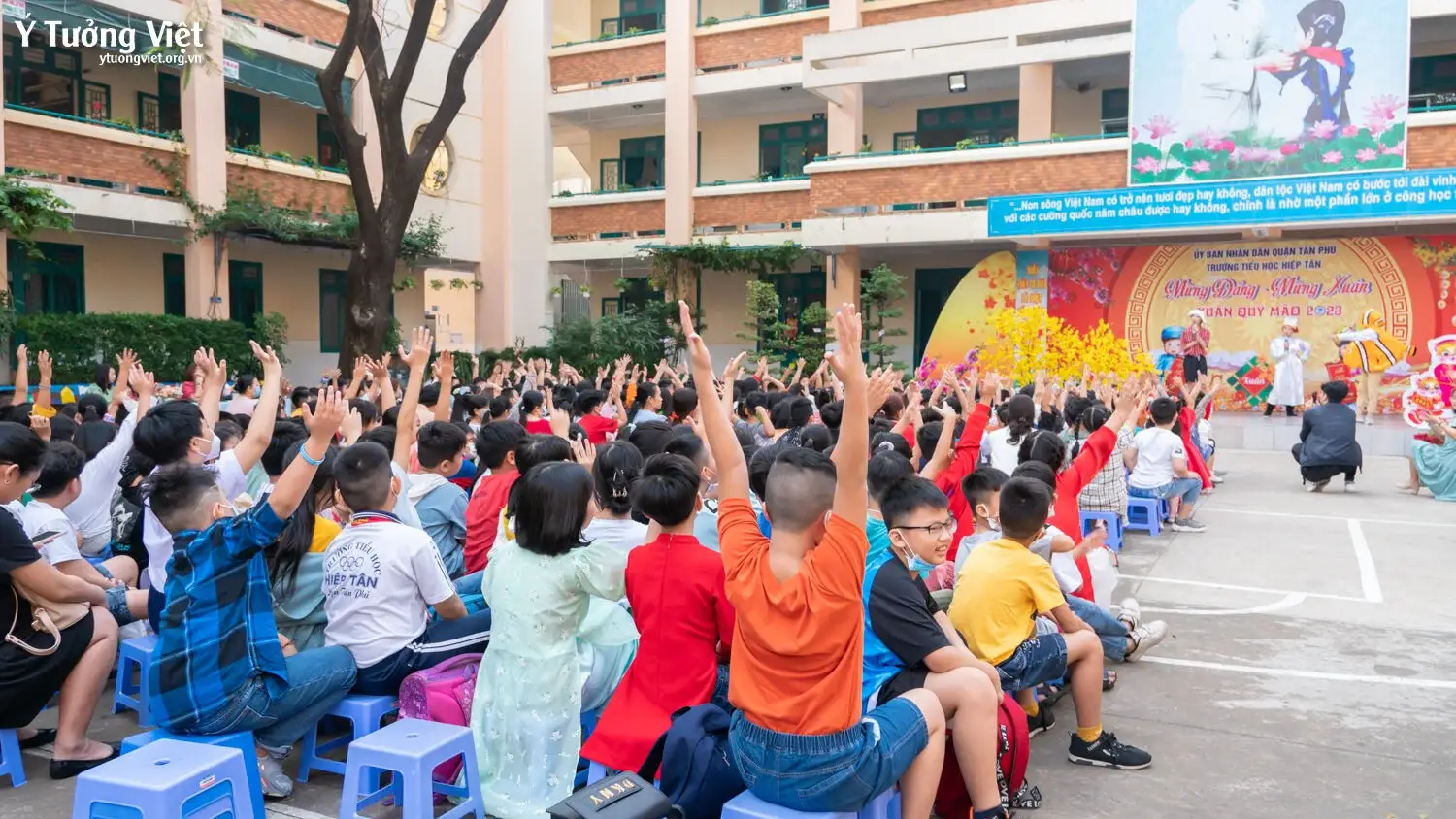 Cùng Chuỗi Kịch Tuổi Thơ Tết Xửa Tết Xưa Mang Những Hương Sắc Ngày Tết đến Cùng Các Bạn Nhỏ Th Phan Chu Trinh Và Th Hiệp Tân 05