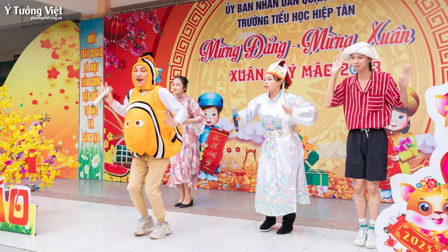 Cùng Chuỗi Kịch Tuổi Thơ Tết Xửa Tết Xưa Mang Những Hương Sắc Ngày Tết đến Cùng Các Bạn Nhỏ Th Phan Chu Trinh Và Th Hiệp Tân 12
