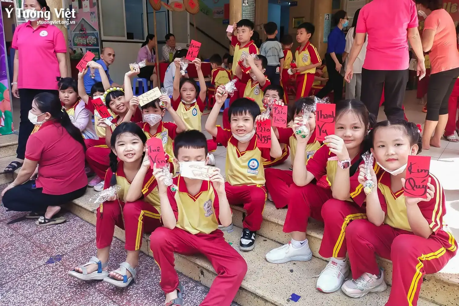 Xuân Yêu Thương Tết Hạnh Phúc ở Trường Th Trần Văn Ơn Trạm Cuối Trong Hành Trình Du Xuân Của Ý Tưởng Việt 04