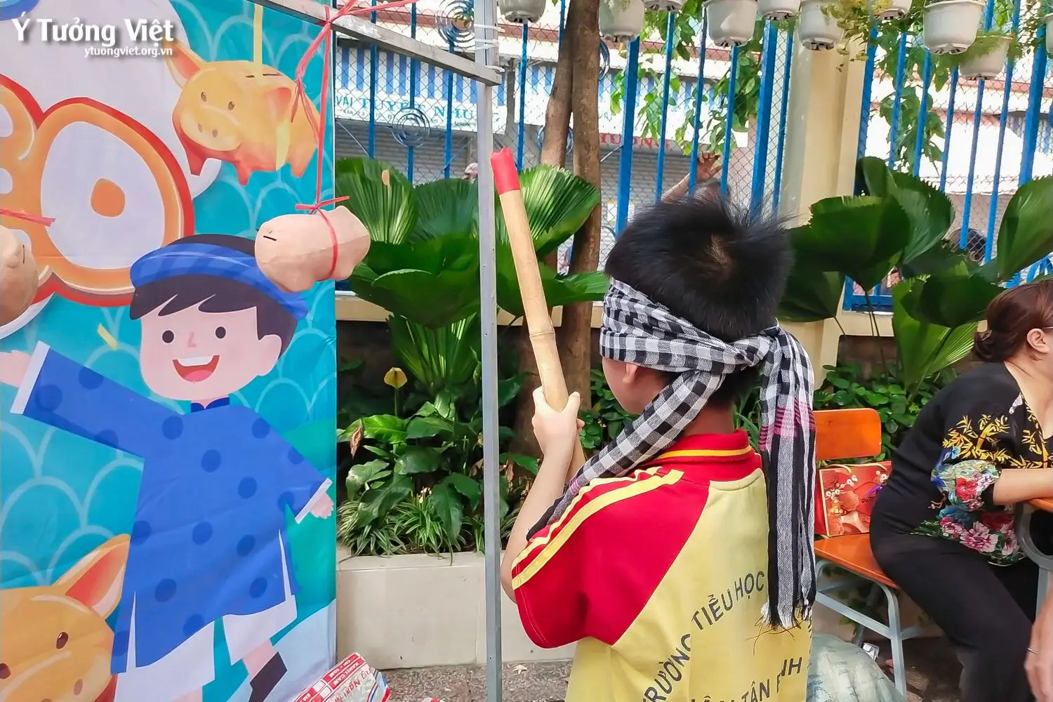 Xuân Yêu Thương Tết Hạnh Phúc ở Trường Th Trần Văn Ơn Trạm Cuối Trong Hành Trình Du Xuân Của Ý Tưởng Việt 08